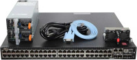 Коммутатор Dell N3048P POE+48x1GbE +2comb.ports+ 2x10GbE SFP+ fixed ports+10GbE,stacking (210-ABOH-13)