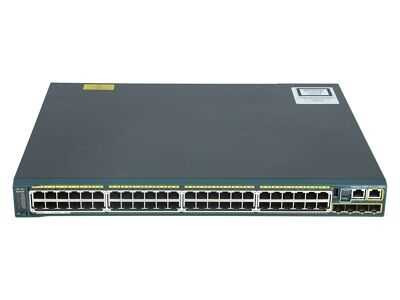 Cisco Catalyst 2960S 48 GigE 2 x 10G SFP+ LAN Base Cisco Catalyst 2960S 48 GigE 2 x 10G SFP+ LAN Base