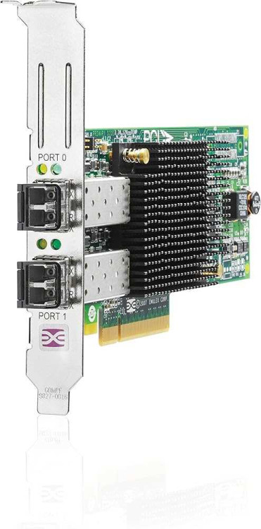 Адаптер  HP 82E 8Gb Dual-port PCI-e FC HBA(AJ763B)
