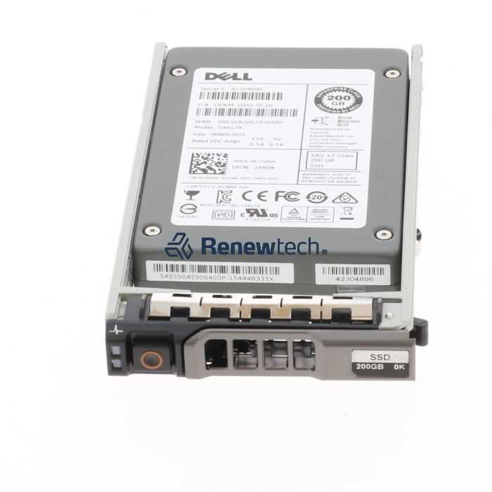 Накопитель SSD Dell 1x200Gb (400-AFLW)
