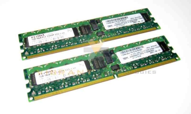 41Y2762 IBM 2GB (2X1GB) PC5300 DDR2 MEMORY KIT 41Y2762 IBM 2GB (2X1GB) PC5300 DDR2 MEMORY KIT