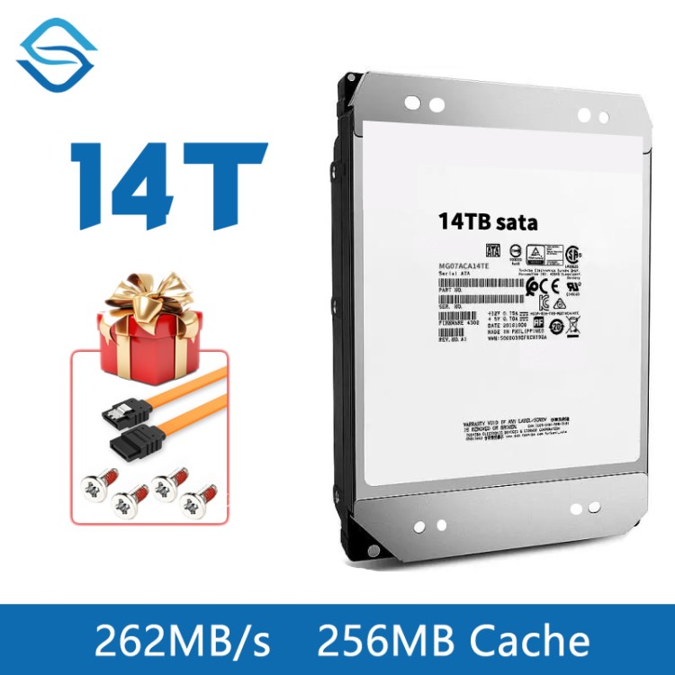 Жёсткий диск FZCNIGA 14TB SATA3 7200об/мин для серверов Жёсткий диск FZCNIGA 14TB SATA3 7200об/мин для серверов