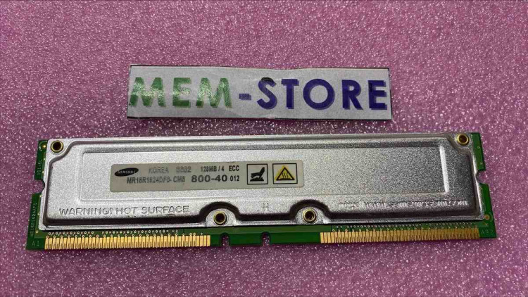 IBM 128MB PC800 4D ECC RDRAM RIMM 40ns
