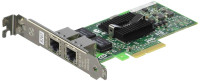 PRO/1000 GT IOAT PCI-Express Dual Port Server Adapter by Intel