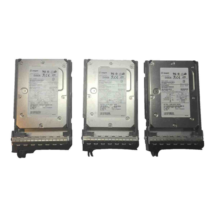 CLEAN TESTED 306645-002 HP 36.4GB 15K Ultra320 Universal HDD 80 Pins W/ Tray