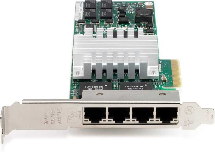 HP NC364T PCI EXPRESS QUAD PORT GIGABIT ADAPTER CARD D72527-003 HP NC364T PCI EXPRESS QUAD PORT GIGABIT ADAPTER CARD D72527-003