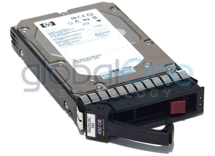 454232-B21 HP 450GB 15K rpm Hot Plug SAS 3.5 Dual Port Enterprise Hard Drive