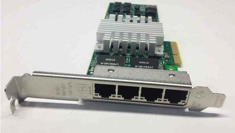HP NC364T PCI EXPRESS QUAD PORT GIGABIT ADAPTER CARD 436431-001 HP NC364T PCI EXPRESS QUAD PORT GIGABIT ADAPTER CARD 436431-001