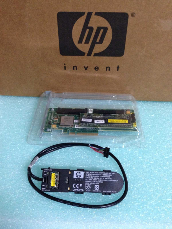 HP SMART ARRAY P400/512MB BBWC CONTROLLER CARD NEW BULK 411064-B21