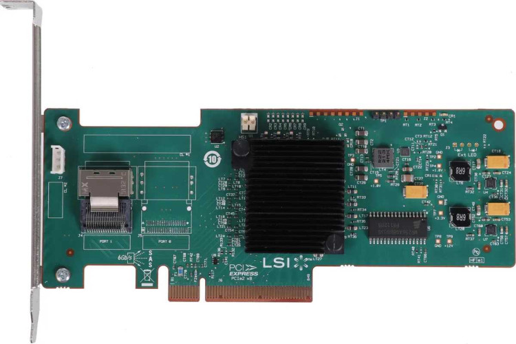 Контроллер LSI 9240-4I SGL RAID 0/1/10/5/50, 4i ports (LSI00199)