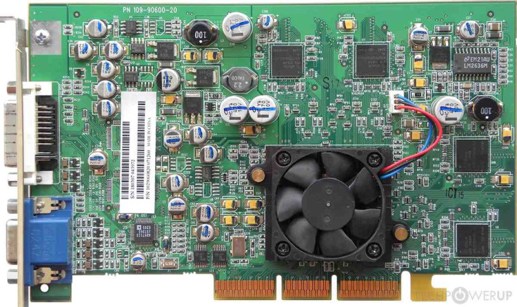 ATI Fire GL 8800 128MB AGP DVI Video Card