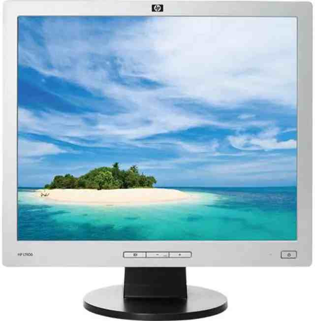 L1906 19 INCH TFT Monitor Silver/Black