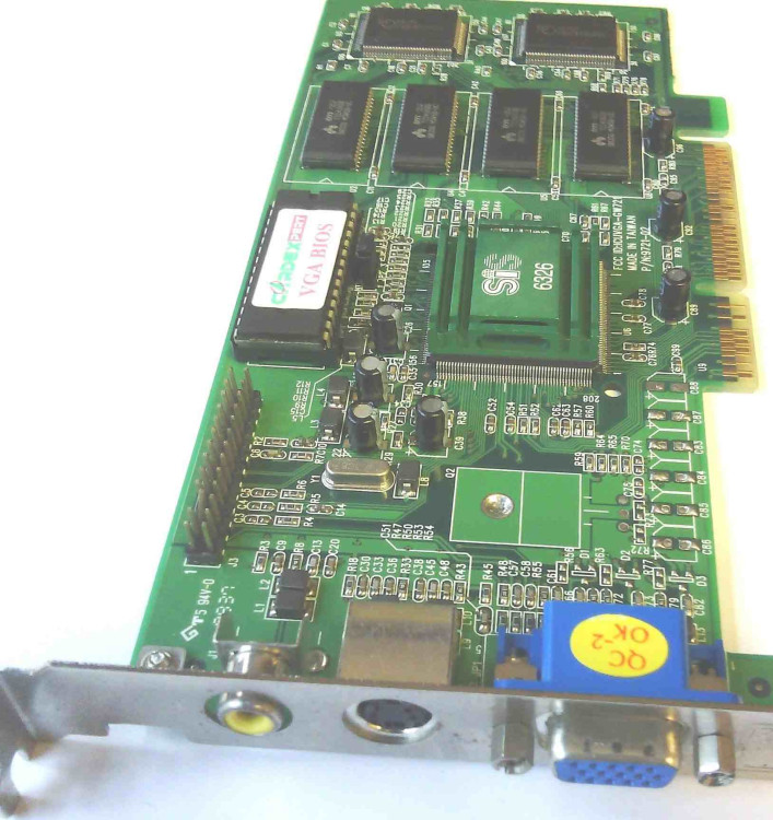 BOARD,GRAPHICS,MISTRAL,AGP