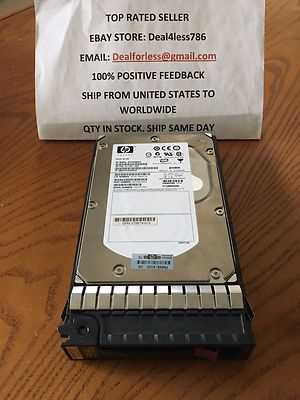 HP 300GB 15K SAS  3.5" DUAL PORT HARD DRIVE NEW BULK 416248-001
