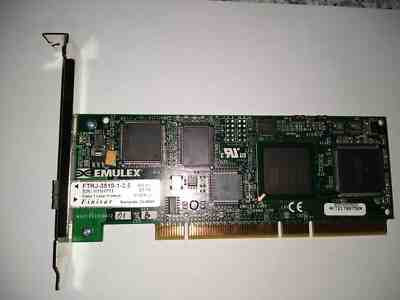 FC10210034-01 Emulex Lightpulse 2GB Single Port Fibre PCI
