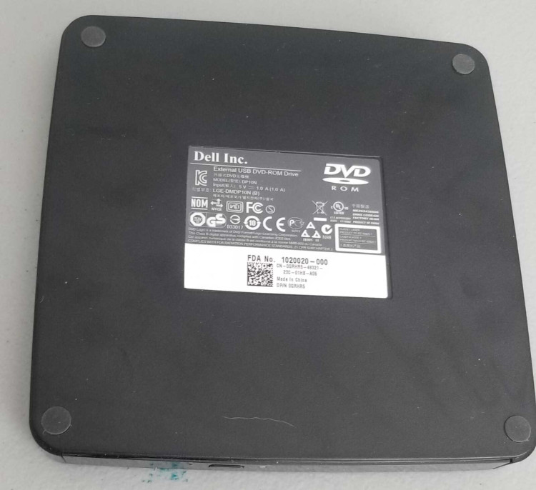 Опция Dell DP10N DVD-ROM 8X, USB External - KIT (429-AAOX)