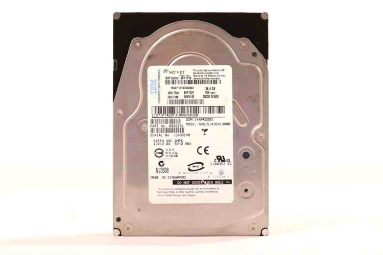 90P1312 IBM 36.4 GB 10 000 rpm SFF non-hot-swap Ultra320 SCSI hard drive