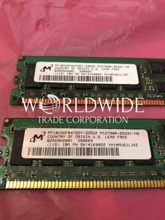 IBM 2048MB (2x 1024MB) PC2700 333MHz DDR