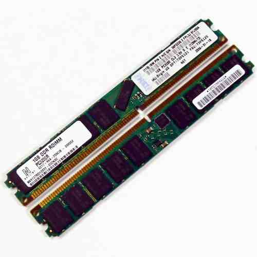 IBM 2GB (2x1GB) 333MHz PC3200 CL2.5 ECC DDR