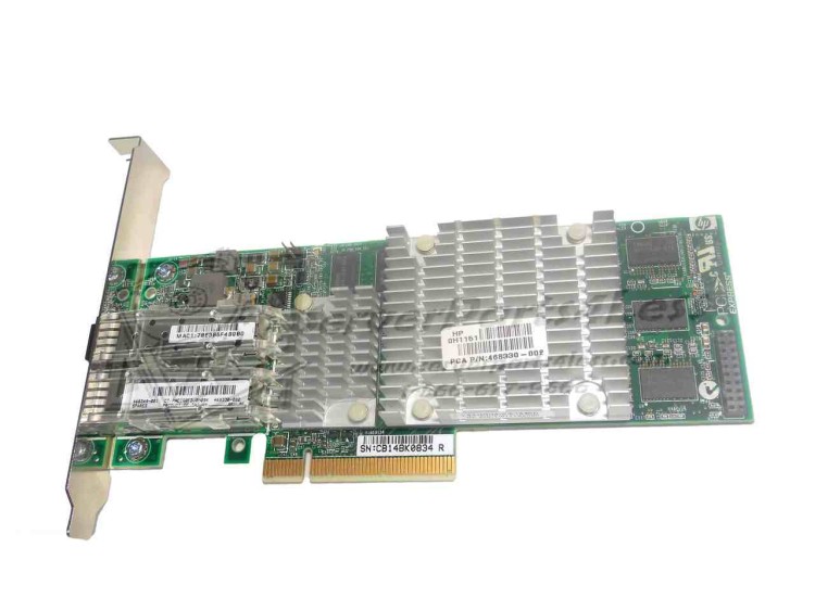 468332-B21 HP NC522SFP+ DUAL PORT 10GBE SVR ADPT 468332-B21 HP NC522SFP+ DUAL PORT 10GBE SVR ADPT