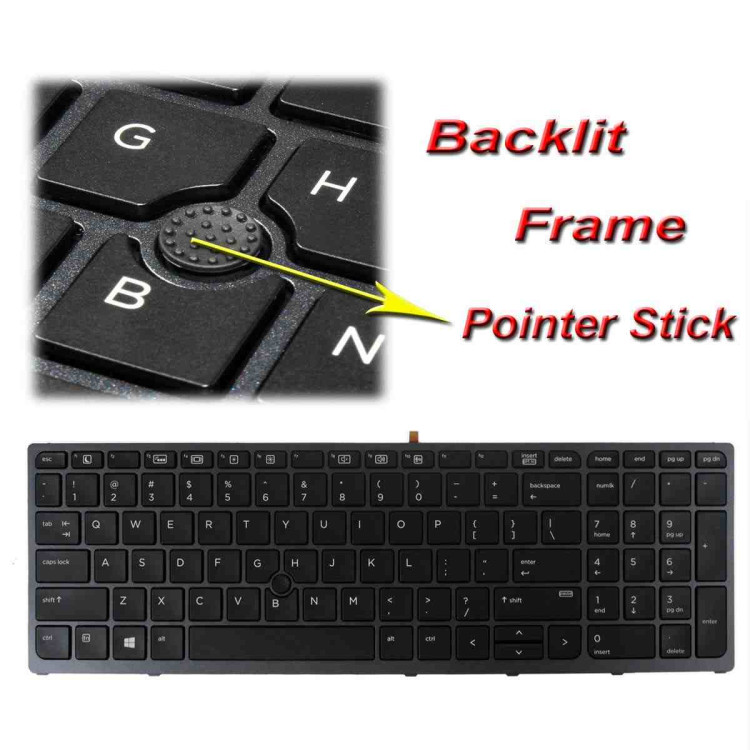 KYBD W/O POINT STICK-GR