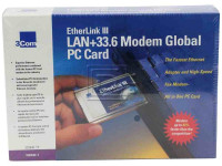 Global 33.6 PC Card Modem