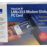 Global 33.6 PC Card Modem