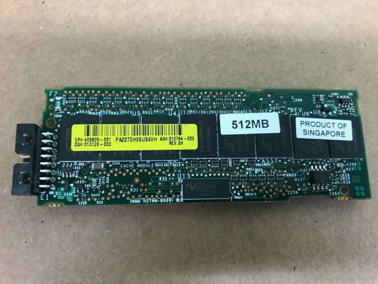 HP SMART ARRAY P-SERIES 512MB CACHE MODULE P400 NEW BULK 405835-001 HP SMART ARRAY P-SERIES 512MB CACHE MODULE P400 NEW BULK 405835-001