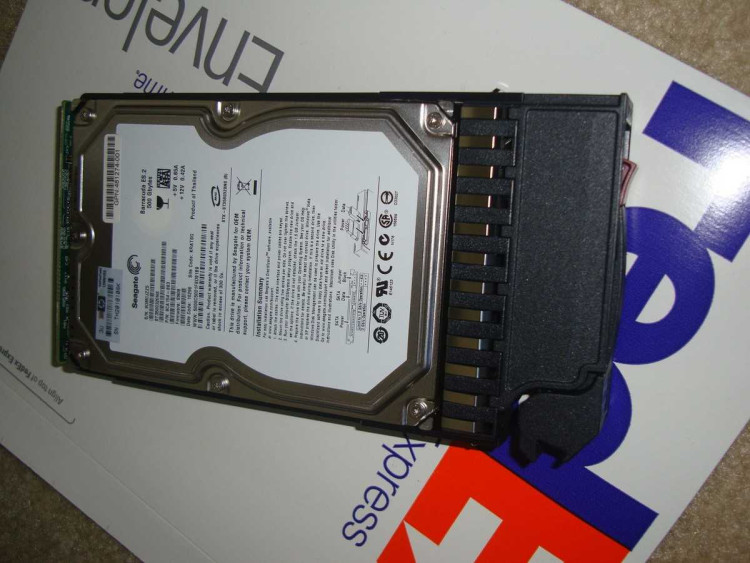 HP 500GB SATA MDL T200 RPM 3.5" MSA2 HARD DRIVE NEW BULK 481286-001