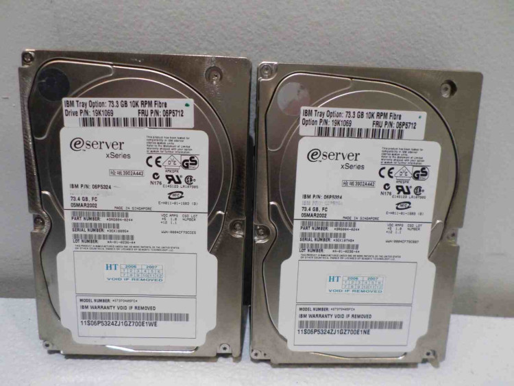 IBM 73.4 GB 10K 2 GBPS FIBRE DRIVE