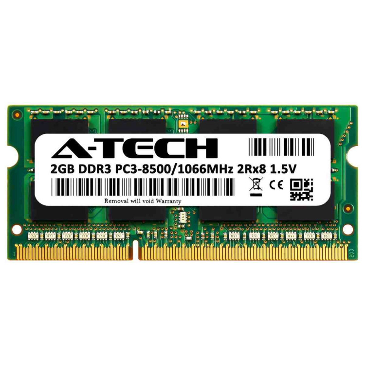 Lenovo 2Gb PC3-8500 1066MHz DDR3 SODIMM Lenovo 2Gb PC3-8500 1066MHz DDR3 SODIMM