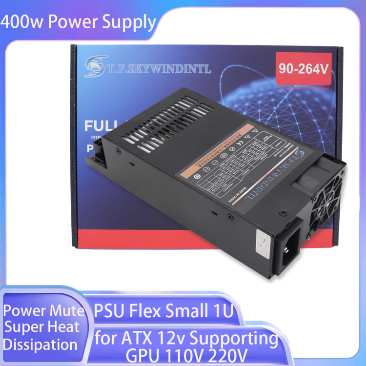 Блок питания 400W 1U для серверов ATX 12V 110-220V с поддержкой GPU Блок питания 400W 1U для серверов ATX 12V 110-220V с поддержкой GPU