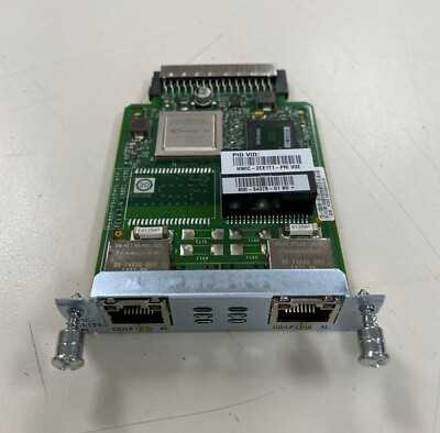 2 port channelized T1/E1 and PRI HWIC, SEALED NIB