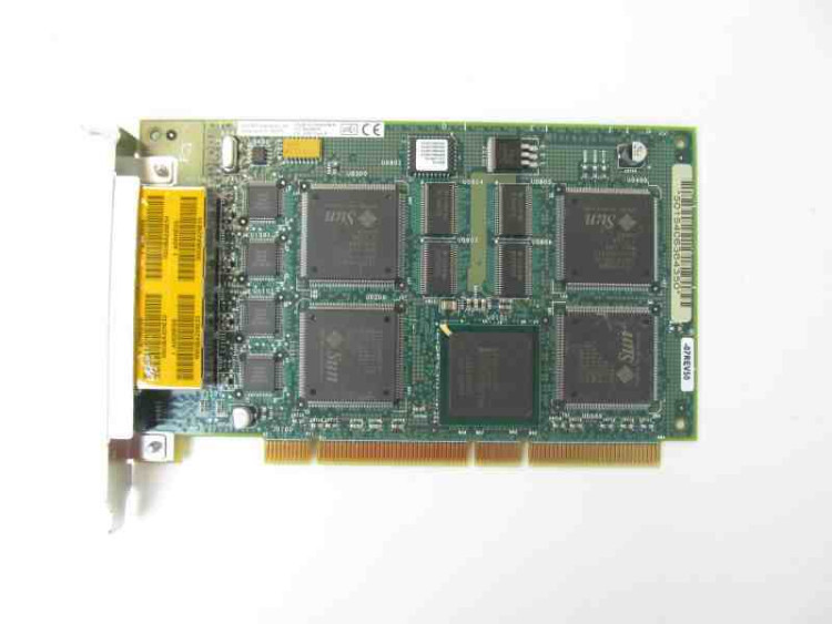 QUAD FAST ETHERNET PCI CARD W/SW