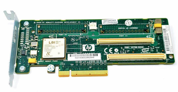 HP SMART ARRAY P400/256MB DL380 G5/DL385 G2PCI-E CARD 504022-001