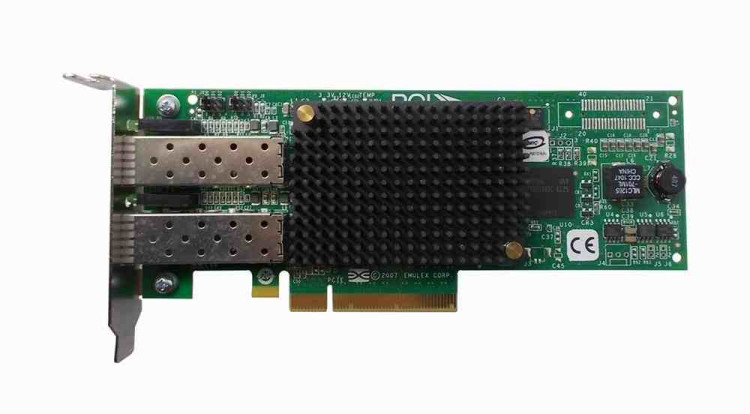 P001219-01C Emulex LightPulse 8GB Dual Ports Fibre PCI-E P001219-01C Emulex LightPulse 8GB Dual Ports Fibre PCI-E