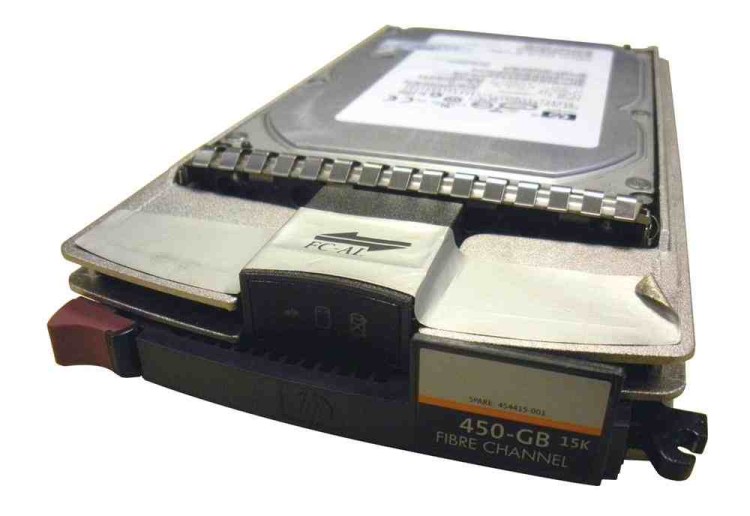 454415-001 HP 450GB 15K rpm dual-port 2/4 Gb/s FC-AL 1-inch Drive 454415-001 HP 450GB 15K rpm dual-port 2/4 Gb/s FC-AL 1-inch Drive