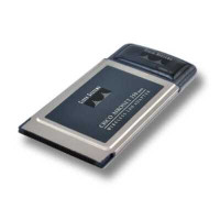 350 SERIES PC CARD W/ INTEGRATED DIVERSITY ANTENNA, 128-BITWEP, UNUSED