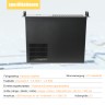 Корпус 2U 19" из высокоуглеродистой стали для серверов хранения данных Корпус 2U 19" из высокоуглеродистой стали для серверов хранения данных