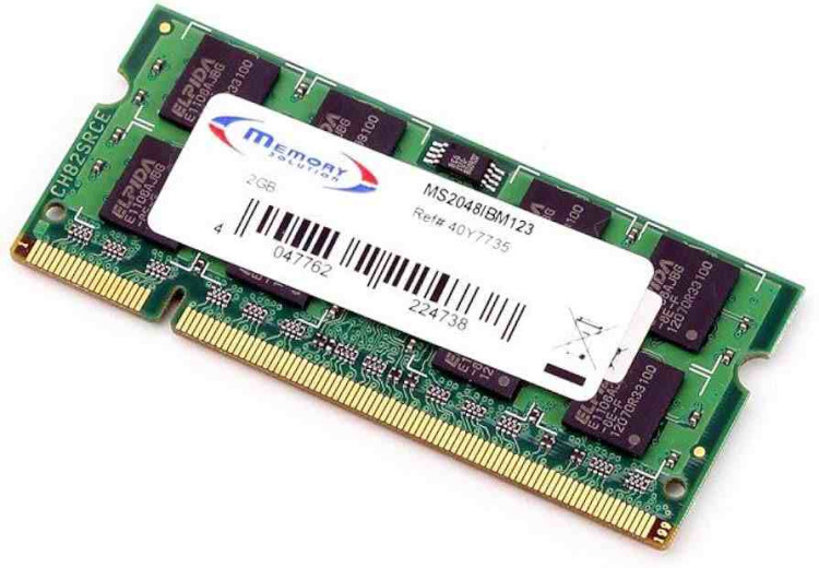 2GB PC2-5300 667MHz DDR2 SDRAM SODIMM