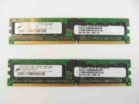 1GB (2*512MB) DDR Memory