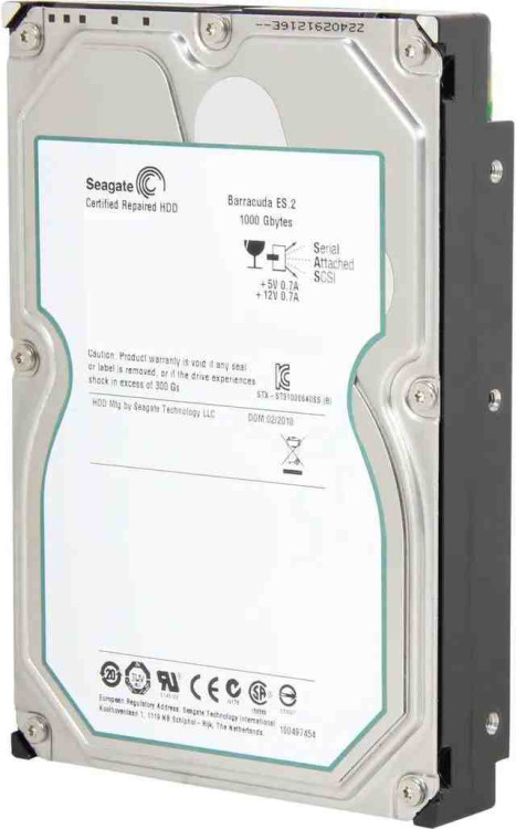 ST31000640SS SEAGATE BARRACUDA 1TB ES.2 SAS 3-Gb/s Hard Drive
