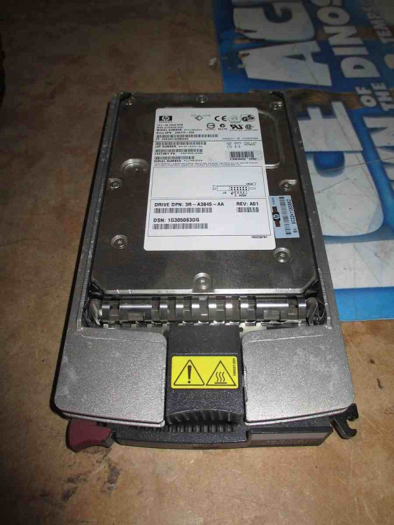 DRV,HD 18GB, U320,15K, NHPL,80p,w/o tray