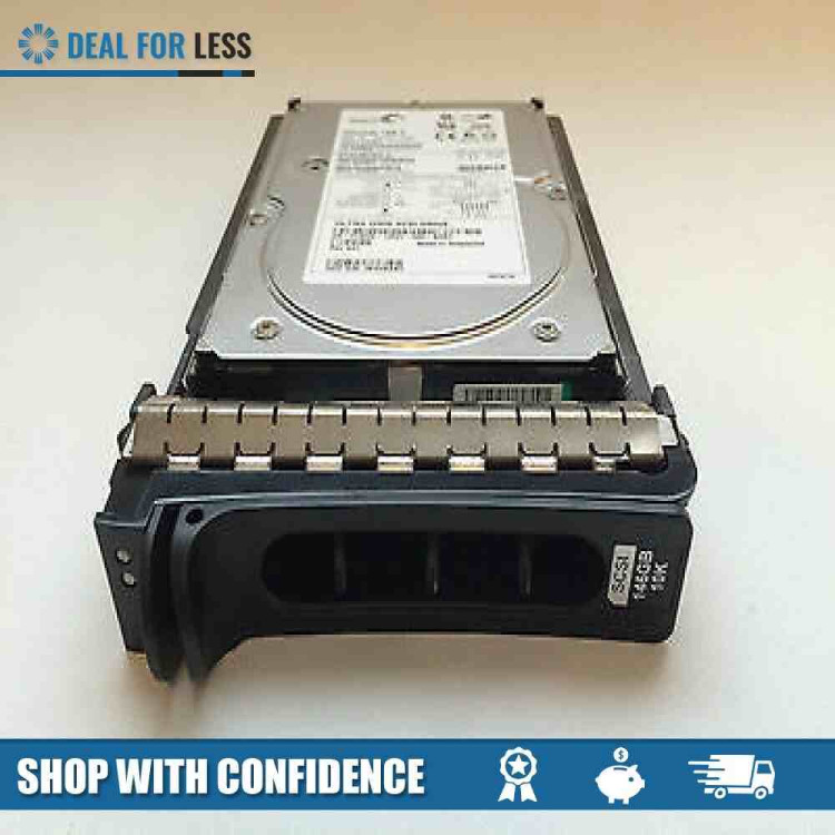K4402 DELL 146GB 10K 80PIN U320 HARD DRIVE