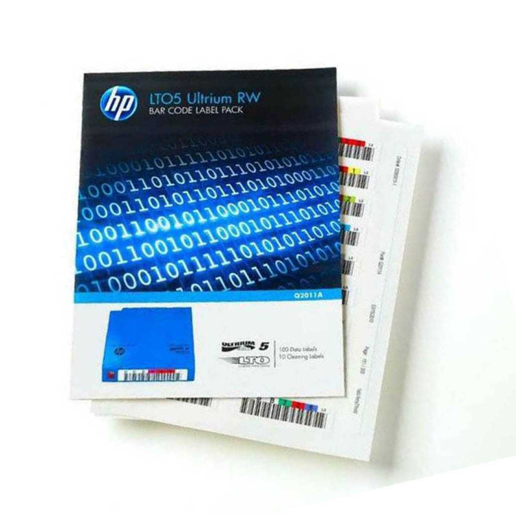 Набор наклеек HP LTO5 Ultrium Read/Write Bar Code Label Pack (Q2011A)