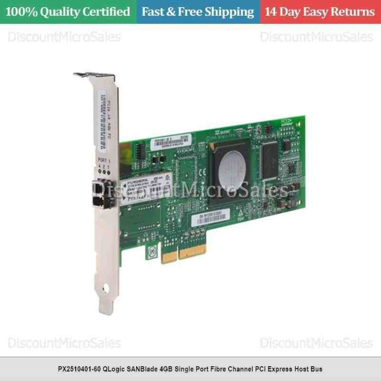 PX2510401-60 Qlogic SANBlade 4GB Single Port Fibre PCI-E