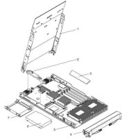 IBM BC JS21 2xPPC970MP 2.7 SC/1Gb