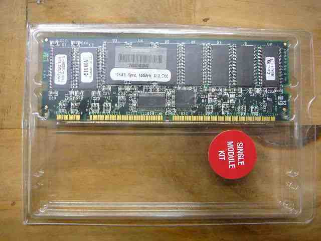 128MB Memory Module (ECC, 100MHz, Reg.
