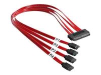 459934-001 HP Serial Attached SCSI (SAS)/Serial ATA (SATA) cable assembly - Includes 4 internal lanes