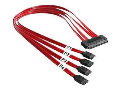 459934-001 HP Serial Attached SCSI (SAS)/Serial ATA (SATA) cable assembly - Includes 4 internal lanes 459934-001 HP Serial Attached SCSI (SAS)/Serial ATA (SATA) cable assembly - Includes 4 internal lanes